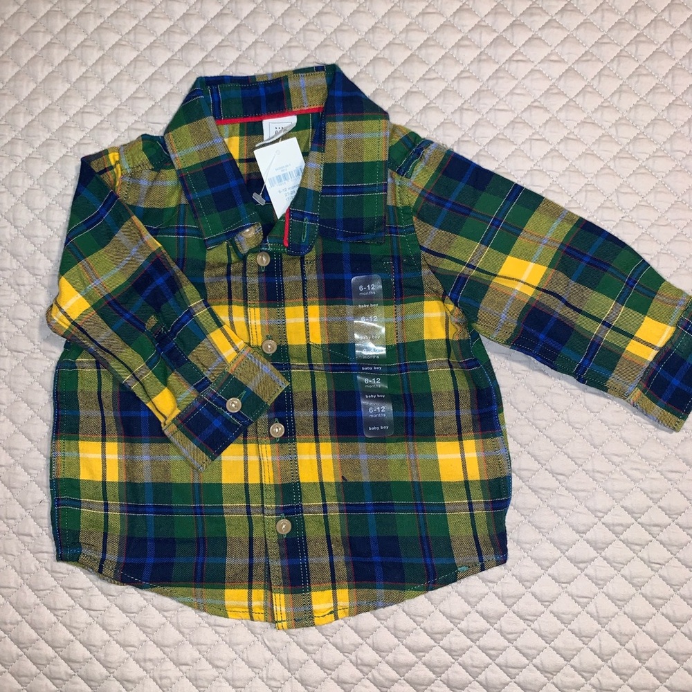 GAP Flannel Button Down Shirt
